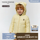 Teenie Weenie Kids【輕薄羽絨】小熊童裝25年新款秋冬男女寶熊耳羽絨服 黃色 100 cm