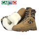 卡帝樂(lè )鱷魚(yú)（CARTELO）羊毛棉靴男冬季保暖加厚大棉鞋雪地靴迷彩防滑皮毛一體東北防寒靴 高幫升級加厚鞋底 41