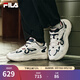 斐樂(lè )（FILA）官方男鞋MARS 4復古運動(dòng)鞋2025夏季新款火星鞋4代跑步鞋 雪白/午夜深藍-SM 42.5