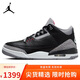 耐克NIKE緩震籃球鞋男喬丹AJ3 JORDAN 3運動(dòng)鞋 DN3707-010黑水泥42