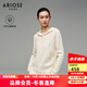 艾諾絲雅詩(shī)【商場(chǎng)同款】冬季新款100%綿羊毛針織衫連帽內搭毛衣31118091 奶油米 M