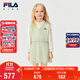 FILA斐樂(lè )兒童童裝連衣裙2025年冬季女小童針織連衣裙