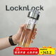 樂(lè )扣樂(lè )扣（LOCK&LOCK）商務(wù)玻璃杯 耐高溫玻璃分離式濾網(wǎng)密封防漏雙層茶水分離水杯 LLG599BRW-茶倉雙層杯 420ml