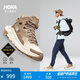 HOKA男款秋季中幫輕量舒適防水登山鞋TRAIL CODE GTX戶(hù)外 沙色/蛋酒色 40