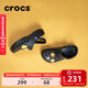 卡駱馳（CROCS）洞洞鞋貝雅男鞋女鞋輕便耐磨一腳蹬拖鞋休閑鞋|10126 黑色-001 41 /42(260mm)