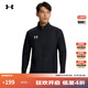 安德瑪（UNDERARMOUR） Challenger Track男子足球運針織動(dòng)外套1379494 黑色001 L