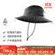 迪卡儂漁夫帽男夏季帽子女戶(hù)外遮陽(yáng)帽防曬帽防紫外線(xiàn)太陽(yáng)帽 黑灰色-輕薄防水款 L(60cm)