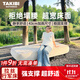 TAKIBI充氣行軍床拉絲彈絲折疊床戶(hù)外露營(yíng)云磐懸浮床辦公室便攜午休床 云磐懸浮床TPU(無(wú)泵)