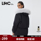 金羽杰摩登輕薄羽絨派克服女短款秋冬季新潮毛領(lǐng)薄款羽絨服女Y21602268