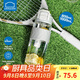 樂(lè )扣樂(lè )扣（LOCK&LOCK）夏季雙飲塑料運動(dòng)水杯帶吸管提手戶(hù)外水壺便攜男女杯子灰色1L