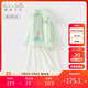 戴維貝拉兒童國風(fēng)九分褲套裝女童兩件套中大童新中式夏裝