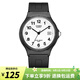 卡西歐手表 學(xué)生表簡(jiǎn)約防水石英小黑表 兒童中性表初高中生學(xué)生表 MW-59-7B