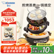 象印（ZO JIRUSHI）【國(guó)家補(bǔ)貼10%】多用途鍋多功能鴛鴦電火鍋 家用電熱鍋/電煎鍋/電蒸鍋/電燉鍋EP-PVH30C