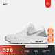 耐克女子復古老爹鞋冬季氣墊鞋運動鞋NIKE AIR MAX FUSION CJ1671 105白色/金屬銀灰/薄霧灰藍 38