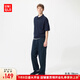 優(yōu)衣庫開(kāi)業(yè)價(jià)男款/男女同款彈力棉質(zhì)舒適九分褲/休閑長(cháng)褲479134 69 藏青色 XL /180/96B