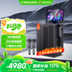 山水（SANSUI）戶外k歌專用智能音箱套裝一體機廣場舞便攜大功率藍牙點歌機帶顯示屏PE159電木吉他民謠樂器音箱