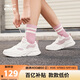 鴻星爾克休閑鞋女軟底輕便防滑減震百搭跑步女士運(yùn)動(dòng)鞋子丨狂瀾3