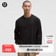 lululemon丨Heavyweight 男士高克重棉質(zhì)針織長(cháng)袖 T 恤 LM3FBTS 黑色 XL