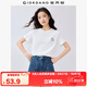 佐丹奴短袖T恤女夏季純棉可愛(ài)動(dòng)物頭像刺繡圓領(lǐng)上衣13325324