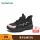 熱風(fēng)【商場(chǎng)同款】運動(dòng)休閑鞋女款春季新款輕便透氣運動(dòng)鞋百搭慢跑女鞋 85黑粉紅 37 正碼