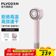 飛科（FLYCO）高速吹風(fēng)機家用家電吹風(fēng)宿舍負離子大風(fēng)力速干便攜吹風(fēng)筒表白送男女朋友節日禮物 【贈掛架】鉆石粉