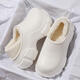 意爾康王子防水棉拖鞋女士2026秋冬季新款外穿厚底防滑包跟保暖居家加絨棉鞋 升級版溫柔米色棉拖【小紅書(shū)熱門(mén)同款】 35-36 36-37(合適的腳)