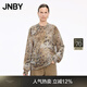 JNBY【商場同款】25秋新品毛針織衫長袖套頭5P9312350 248/雜咖 S