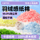CARNO PET PRODUCTS卡諾紙棉倉鼠冬季墊料吸水透氣保暖金絲熊龍貓用品冰島極夜約400g