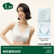 松山棉店【小棉花】大胸顯小蕾絲內衣女純棉大碼文胸罩【新款】月光白L