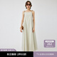 moussy 女裝新款夏日清爽大露背大擺吊帶連衣裙010GSS30-1890 015花紋白色 S 00001