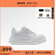 GG-CC【鞠婧祎同款】厚底板鞋2025新款做舊設計感增高休閑女鞋G25U5338 白色 37