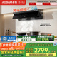 老板（Robam）【超薄平嵌小黑鏡L1】抽吸排油煙機頂側一體家用27大吸力一級能效以舊換新國家補貼20% 可搭燃氣灶
