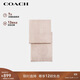 蔻馳（COACH）【品牌直供】女士JUMBO馬車(chē)圖案純色流蘇純羊毛圍巾駝色CQ719