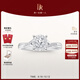 DR現(xiàn)貨光芒求婚鉆戒鉑金戒指BELIEVE結(jié)婚戒指女禮物紀(jì)念日節(jié)日禮物 TOP*現(xiàn)貨/9分F色VS1