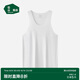 松山棉店商場(chǎng)同款男士背心120支超細莫代爾簡(jiǎn)約無(wú)痕汗衫打底衫白色M