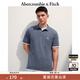 ABERCROMBIE & FITCH【經(jīng)典小麋鹿】男裝25夏季美式通勤POLO衫短袖T恤KI124-5182 藍灰色 M (180/100A)