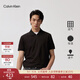 Calvin KleinJeans【吸濕速干】25夏季男士休閑通勤ck半拉鏈短袖T恤POLO衫