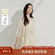 茵曼（INMAN）法式萊賽爾刺繡襯衣2025夏季女裝新款圓領(lǐng)燈籠袖露肩上衣 奶油黃 M