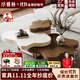 序雅林云朵茶幾客廳家用設計師創(chuàng  )意高端異形小戶(hù)型茶幾新款網(wǎng)紅茶幾組合 Designer style【茶幾組合】