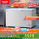 澳柯瑪（AUCMA）401升家用冰柜 商用臥式雪糕柜 冷藏柜冷凍柜轉換冷柜 頂開(kāi)大容量一級能效 BC/BD-401HNEV
