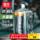 富光噸杯桶大容量塑料杯水杯Tritan刻度吸管運動戶外水壺杯子2600ML