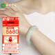 七彩云南翡翠玉手鐲玉鐲子女款玉石鐲子送媽媽女友情人節生日禮物