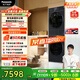 松下（Panasonic）【李佳琦同款】白月光5.0超薄洗烘套裝10kg滾筒洗衣機全自動(dòng)+10kg熱泵烘干機智投F2J1+F2JR1