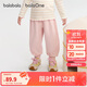 巴拉巴拉balaOne寶寶長褲女童寬松束腳褲2025秋褲子甜美蕾絲208325108010