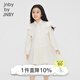 jnby by JNBY江南布衣童裝秋花邊網(wǎng)紗連衣裙不悶熱女童兒童1N8G10710 111淡米白 120 cm