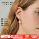 天使之淚18K金淡水珍珠耳環(huán)耳線(xiàn)珍珠耳飾大氣奢華生日禮物女送女友送閨蜜