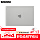 INCASEEdge適用于蘋(píng)果24/23年MacBookPro16英寸M4/M3新款筆記本電腦保護殼纖薄便攜保護殼磨砂透明色