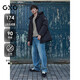 GXG男裝【三防】 中長(cháng)款羽絨服戶(hù)外大口袋厚外套 黑色 195/XXXXL