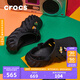 crocs卡駱馳檀健次同款波波洞洞鞋男戶(hù)外沙灘鞋包頭鞋|207937 黑色-001 尺碼偏大，選小一碼 41 /42(260mm)