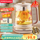 榮事達（Royalstar）養生壺 2.2L全自動(dòng)帶濾網(wǎng)316L煮茶壺 24h預約+24h恒溫燒水壺18大菜單電熱水壺花茶壺煮茶器YSH22B3